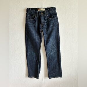 Levi's 505 Kids Dark Blue Jeans Size 10